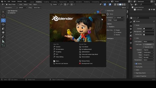Скачиваем Blender 3.0. и устанавливаем смотреть онлайн