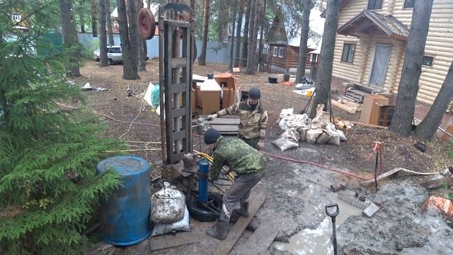 Не лезут трубы / 20м или 70м / Палки в колеса во время прокачки скважины / Прием работы