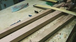 Кровать своими руками из дерева бруски и мебельный щит  Как сделать Мебель своими руками