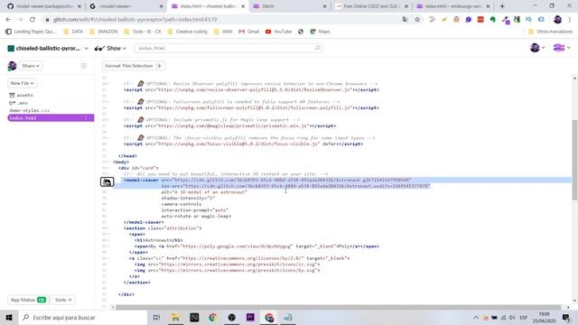 Web Augmented Reality with Google | Model Viewer WebAR | GLB USDZ смотреть онлайн