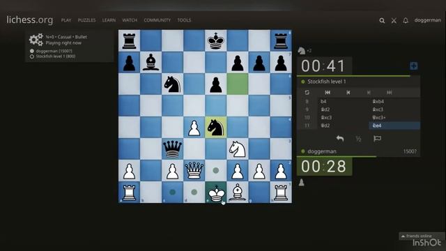 Stockfish level 1 is UNBEATABLE in ultra bullet смотреть онлайн