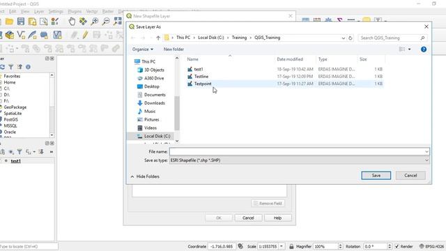 Creating Shapefiles || Exercise 1 || GIS in Telugu || QGIS for Beginners || смотреть онлайн