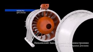 Шахтный вентилятор ВМЭ-12 сборка. Реклама