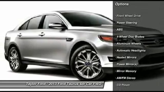 2013 FORD TAURUS Taylor, MI IP-174568 смотреть онлайн