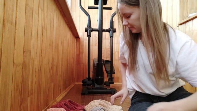 Мой самый большой заказ за все время ,что я вяжу. Тапочки из трикотажной пряжи смотреть онлайн