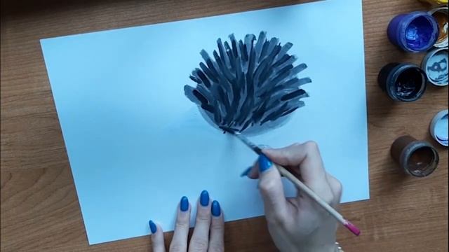 мастер класс ЕЖИК ГУАШЬЮ. Выполнила Студентка группы ПОНОД(аб)-71 смотреть онлайн