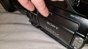 Sony HVR-Z1J C:31:23 error eating tape