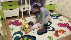 Как научить ребенка ползать! Упражнения для грудничков
