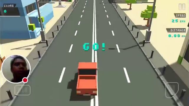 My Blocky Traffic Racer - Free Android Game смотреть онлайн