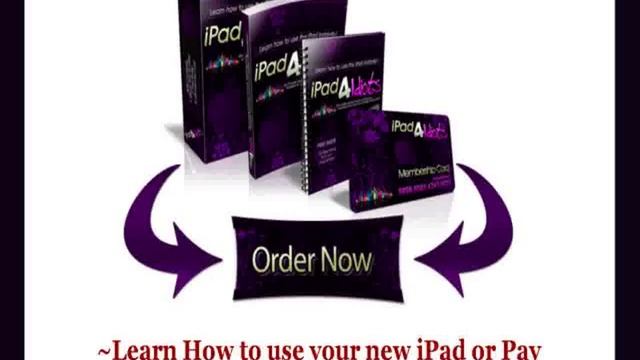 Apple Ipad 4 Idiots Guide + Video Lessons 2012 смотреть онлайн