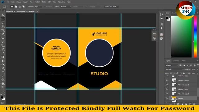 20 Business Brochure CMYK Color Templates Download For Photoshop |English| |Photoshop Tutorial| смотреть онлайн