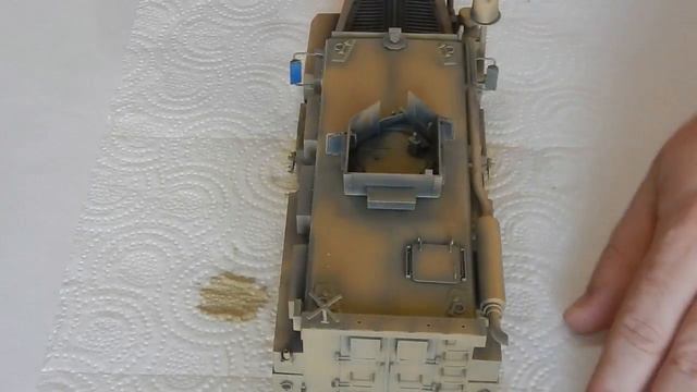 U.S. COUGAR 6X6 Xes MENG. Часть 6. Покраска в базу. смотреть онлайн