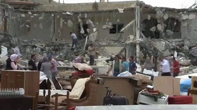 Израильские войска снесли мечеть в Палестине. смотреть онлайн