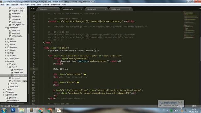 Install & Config CI + Integrasi Template Ace Admin Bootstrap смотреть онлайн