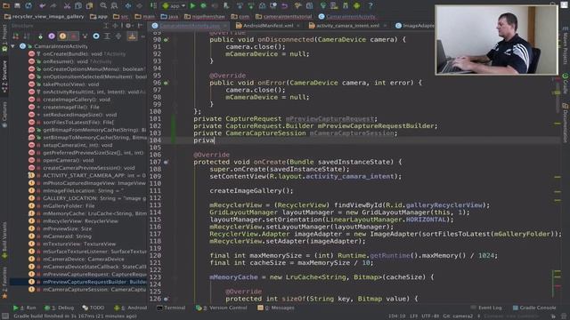 Android camera2 API - Part 4 Starting surface preview session смотреть онлайн