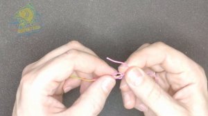 Самый простой способ как связать две лески