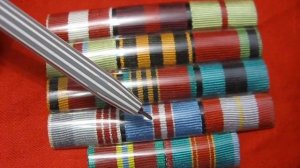 О чём могут рассказать орденские планки ссср? расшифровка планок Награды СССР / фалеристика