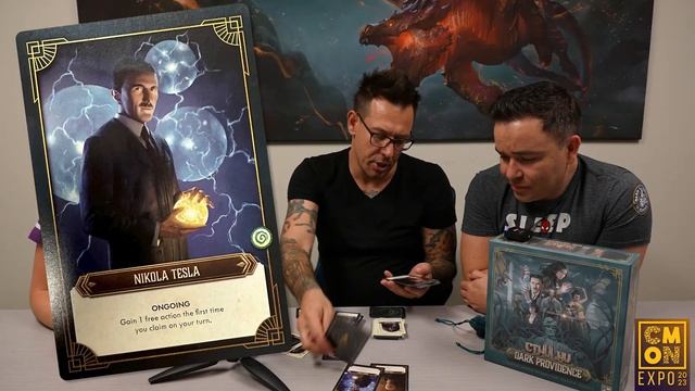 CMON Expo 2023- Cthulhu Dark Providence смотреть онлайн