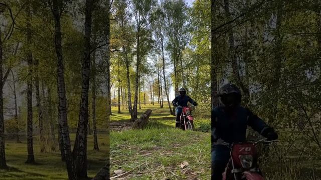 Показалось, или заднее колесо спущено было?! смотреть онлайн