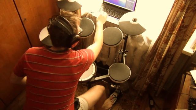 Roland TD-4KP+ PDX-8 Argentine Tango Drum cover Танго практика =) смотреть онлайн