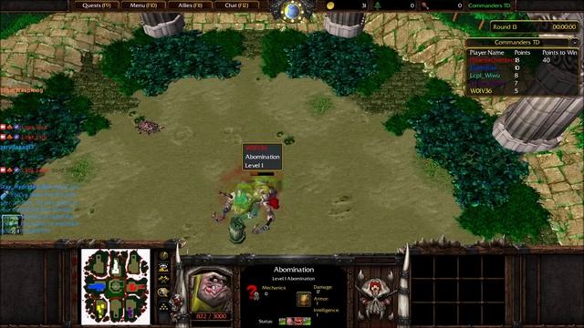 Commander's Tower Defense! Warcraft 3 Custom Games смотреть онлайн