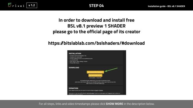 Brixel v1.2 BSL - Installation tutorial for Minecraft v1.16.5 Java Edition on PC wtih BSL shader смотреть онлайн