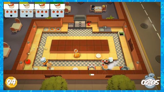 Overcooked! - 5 Second Rule! - Part 2 - 3 Players смотреть онлайн