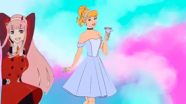 диснеевская принцесса в современном платье неправильные головы | Эльза,Анна, Рапунцель и Мерида. смотреть онлайн