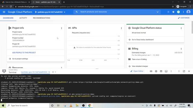 How to Use a Network Policy on Google Kubernetes Engine Level-2 #LearnToEarn! смотреть онлайн