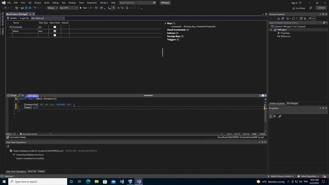 Microsoft SQL Server Database Project in Visual Studio 2022( Getting Started) смотреть онлайн