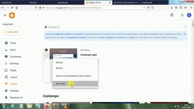 How to create image to PDF converter tool on blogger смотреть онлайн