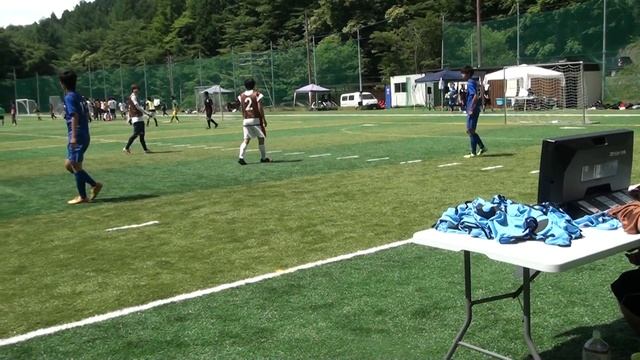 COSMO SUMMER CUP  ALPHARD A VS Abcde.FC B 前半　決勝トーナメント