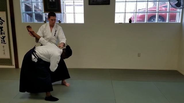 Katate Dori -- Kaiten Nage -- Uchi & Soto Gawa