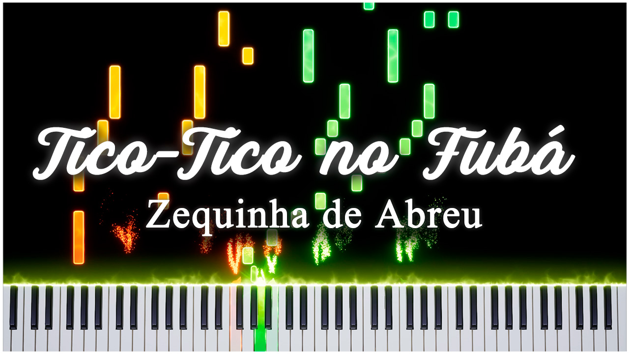 Tico-Tico no Fubá (Zequinha de Abreu) 【 КАВЕР НА ПИАНИНО 】 смотреть онлайн