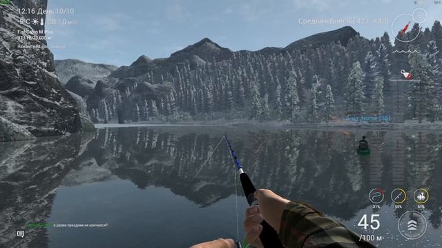 Fishing Planet - Озеро Вайт Мус. Ловим Озерную Форель смотреть онлайн