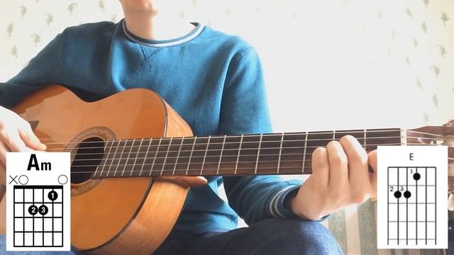 Уроки игры на гитаре (с нуля) - всё для начинающих, аккорды, бой, легкие песни смотреть онлайн