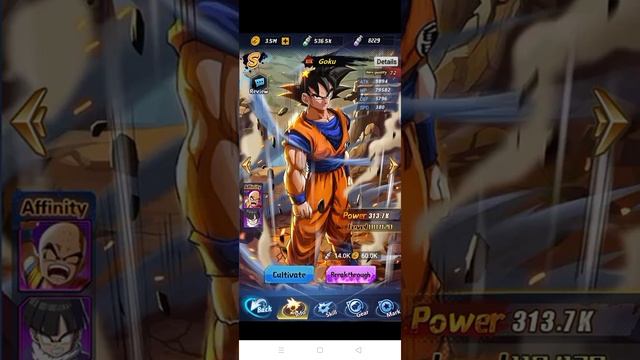 DRAGON BALL IDLE game progress 1 MILLION POWER POINTS! смотреть онлайн