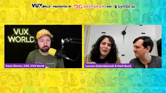 The past, present and future of conversation design with Matt Buck and Lauren Golembiewski, Voxable смотреть онлайн