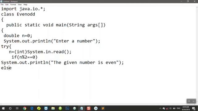 Even odd programe in java || how to find even odd number in java || calculate even odd number смотреть онлайн