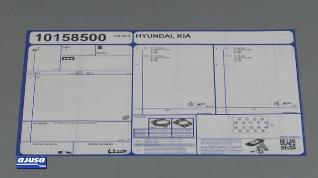 KIA CARNIVAL II CRDI 16V (KJ) ? Cylinder head gasket assembly – Montaje junta de culata Ajusa смотреть онлайн