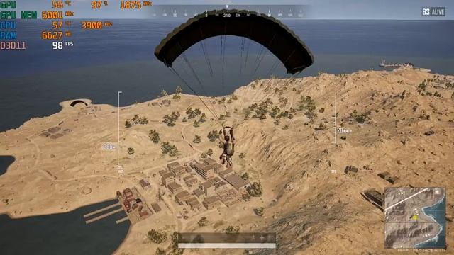 Nvidia GTX 1650 SUPER GDDR6 / Ryzen 5 2600 / PUBG FPS Test /1920x1080 / Ultra Settings / 445.87WHQL смотреть онлайн