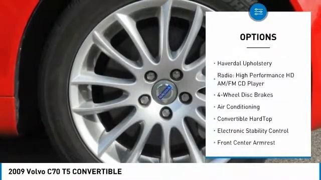 2009 Volvo C70 Bartow FL 9J072605 смотреть онлайн
