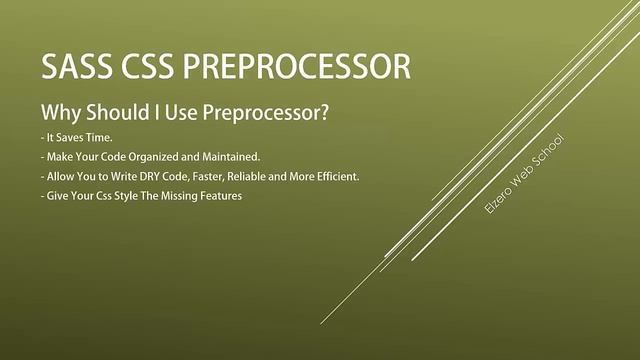 Learn Sass in Arabic #01 - Introduction and What is Sass? смотреть онлайн