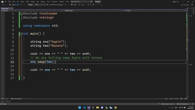 52. Getting Started with C++: Substring, Swapping and Finding смотреть онлайн