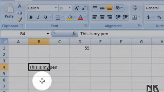 Lesson 03 Cut Copy Microsoft Office Excel 2007 2010 free Educational video Training Tutorials in Ur смотреть онлайн