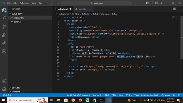 Learn Vuejs In Arabic 2023 - 6- Events Modifiers смотреть онлайн