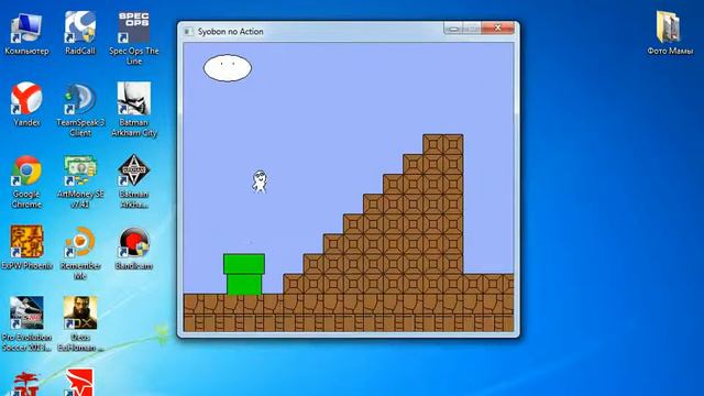 Прохождение Mems Mario (полностью на русском)