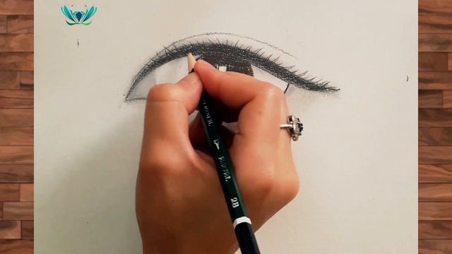 How to sketch a realistic Asian eye | Easy steps смотреть онлайн