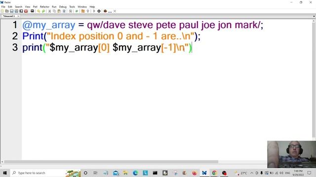 Perl Programming Tutorial - Basic Array Videos 2022 смотреть онлайн