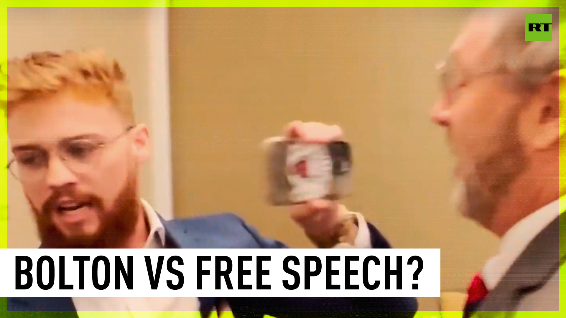 John Bolton Mocks First Amendment As Journalist Detained & Removed